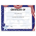 Stock Award Certificates - Patriotic Design